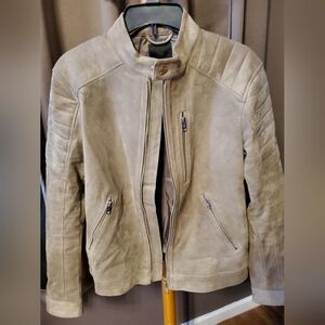 Men's Racer Suede Jacket